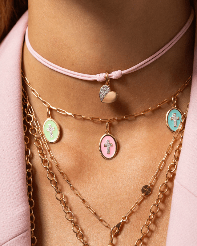 Girocollo Cordino Nero - cb-gr ts1 c6 Girocollo Cordino Nero - cb-gr ts1 c6